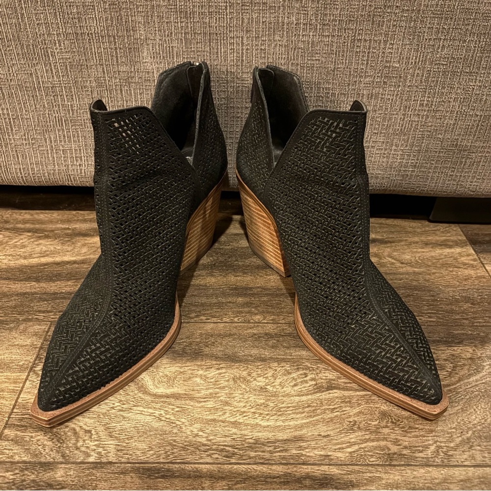 Vince Camuto Black Ankle Boots